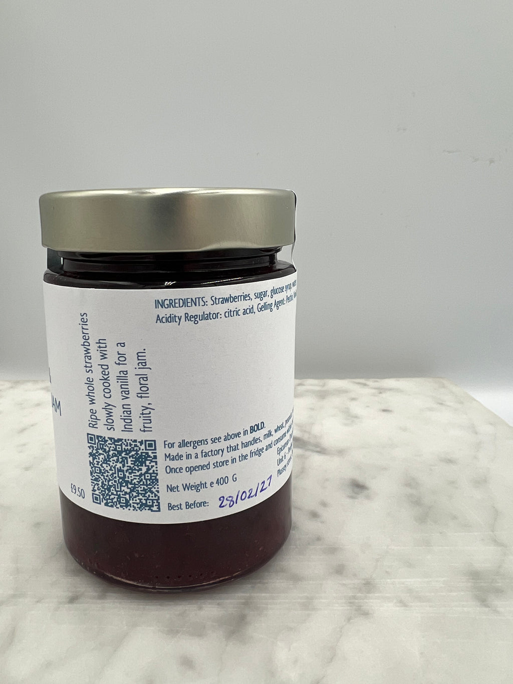 Strawberry & Indian Vanilla Jam
