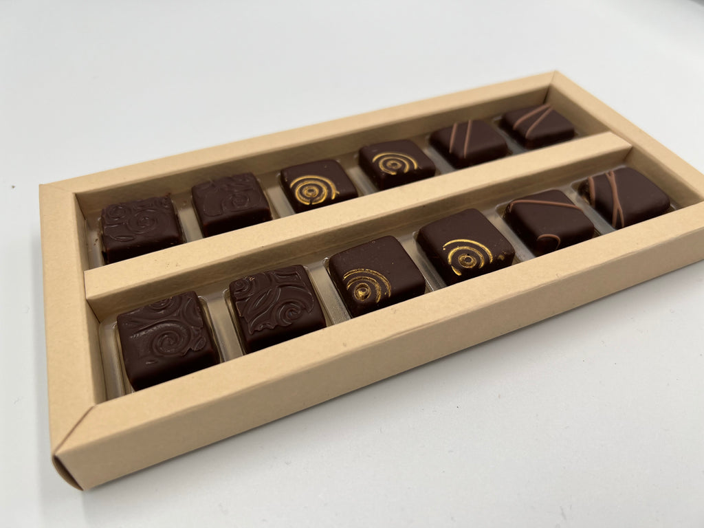 Epicurean Dark Chocolate Christmas Collection x12